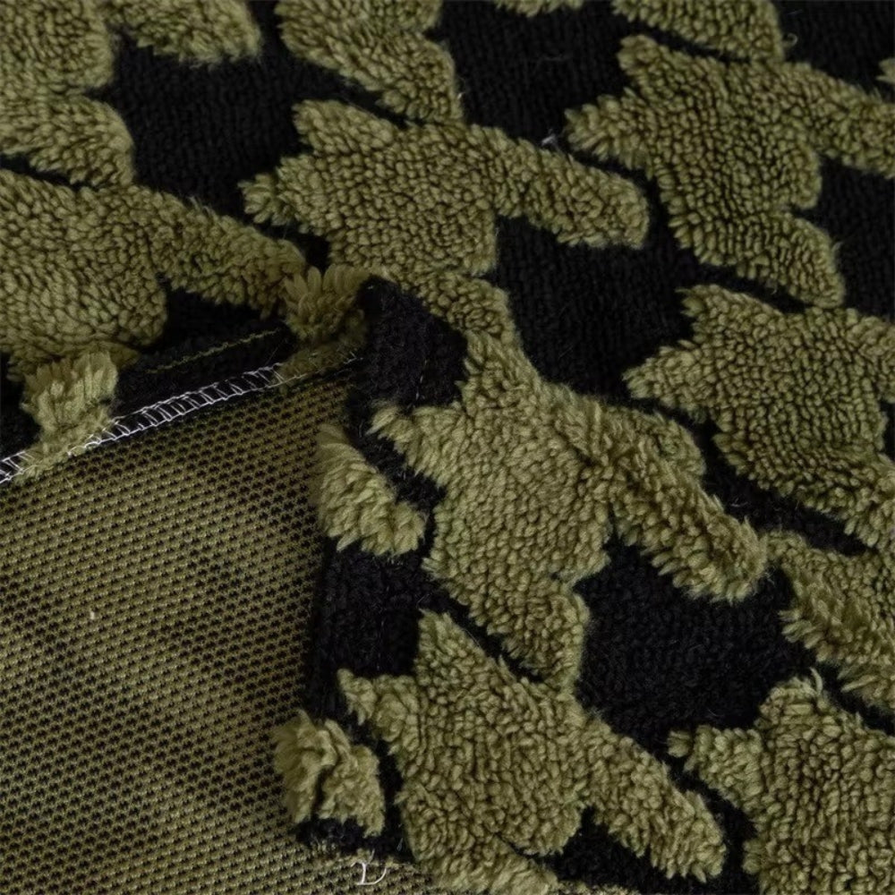 BowLift | Cavalli Houndstooth Plush Sofa Cover