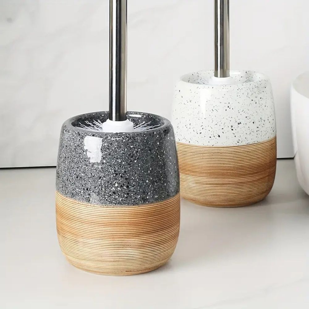 BowLift | Elegant Bathroom Toilet Brush & Holder Set