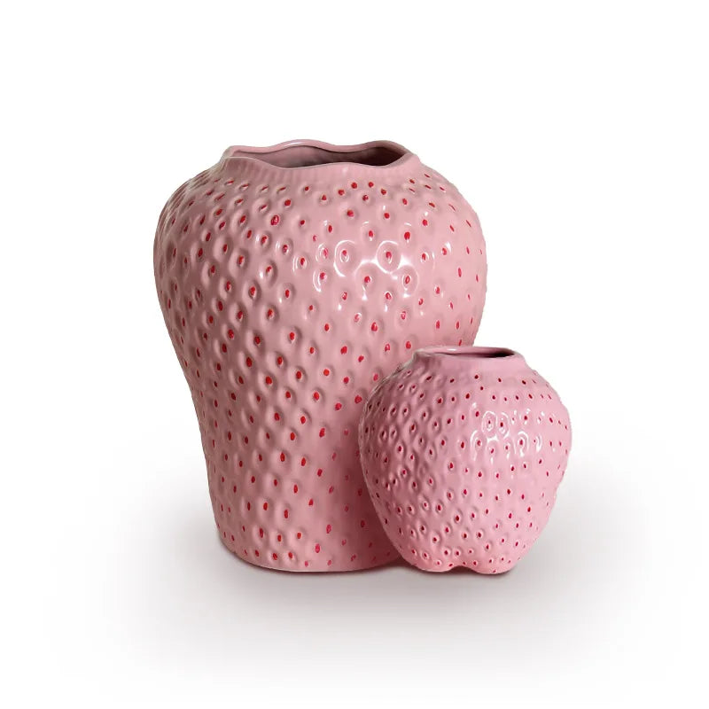 BowLift | WhimsyBerry - Ceramic vase Strawberry