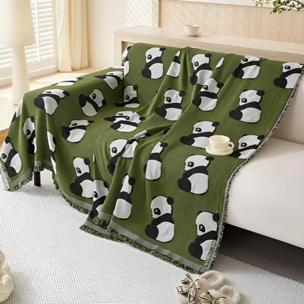 BowLift | Chantesse Panda Leopard Print Sofa Cover