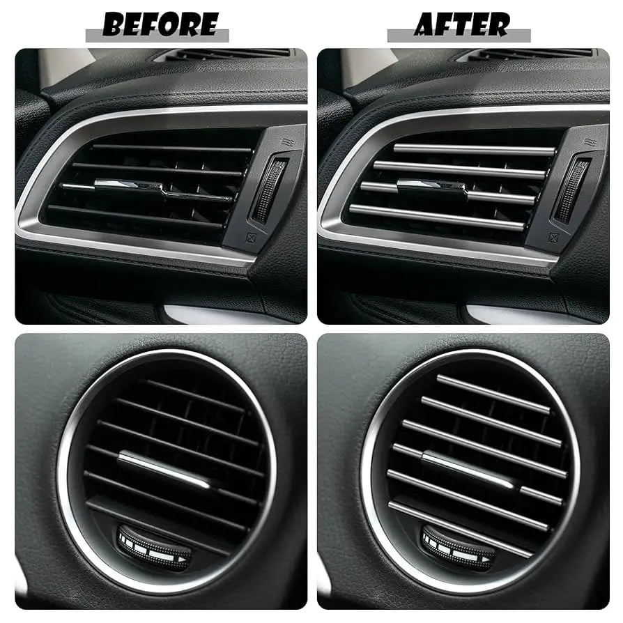 BowLift | Chrome Vent Trim – Car Interior Upgrade without Installation Effort