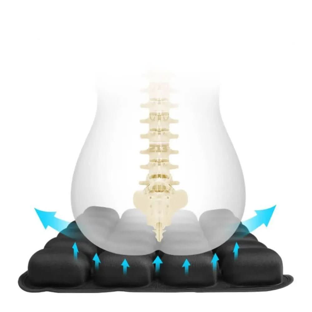 BowLift | Ergonomic Air Seat Cushion for Travel & Office