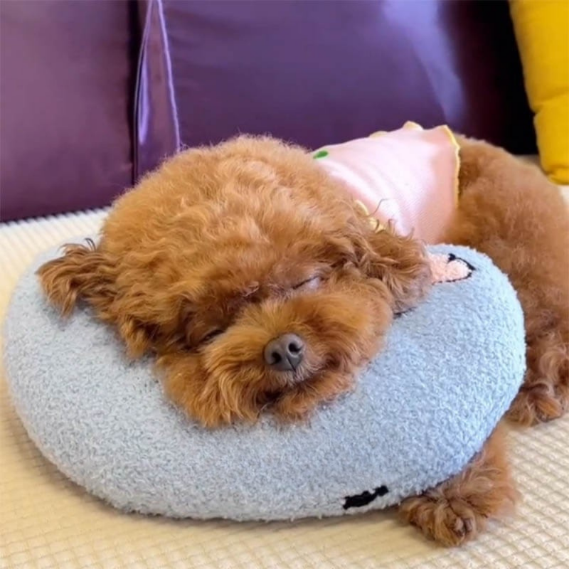 BowLift | Dog Bed Calming Fleece Anti-Anxiety Pillow
