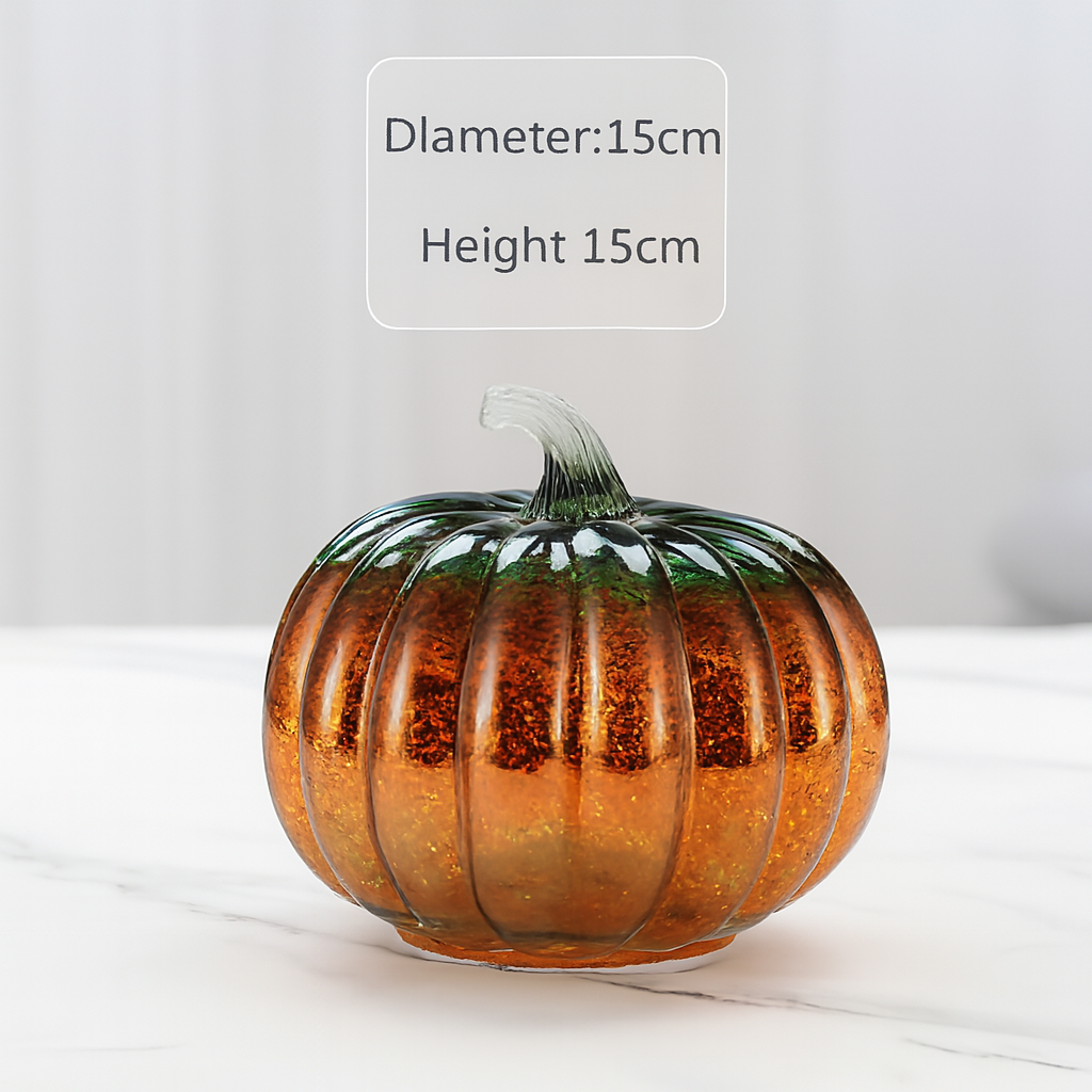 BowLift | Halloween Decorations Glass Pumpkin LED Lights Set