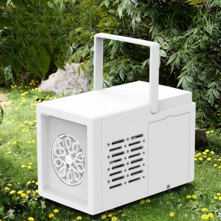 BowLift | 10-Hole Automatic Handheld Bubble Machine Toy for Outdoor Play (No Battery or Bubble Solution)