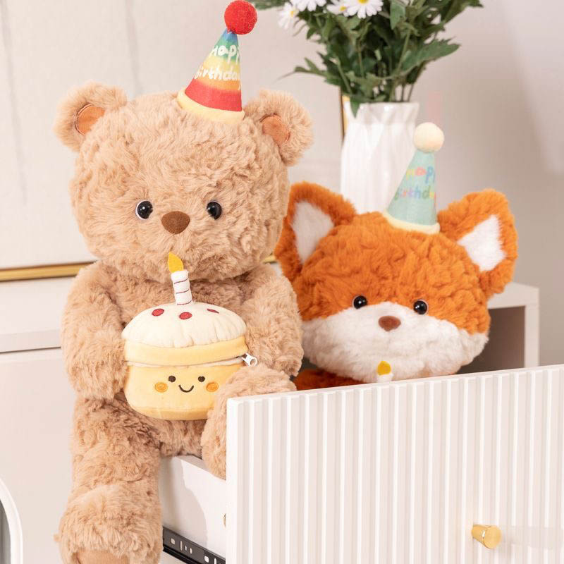 BowLift | Sweet Birthday Bear Fox Plush