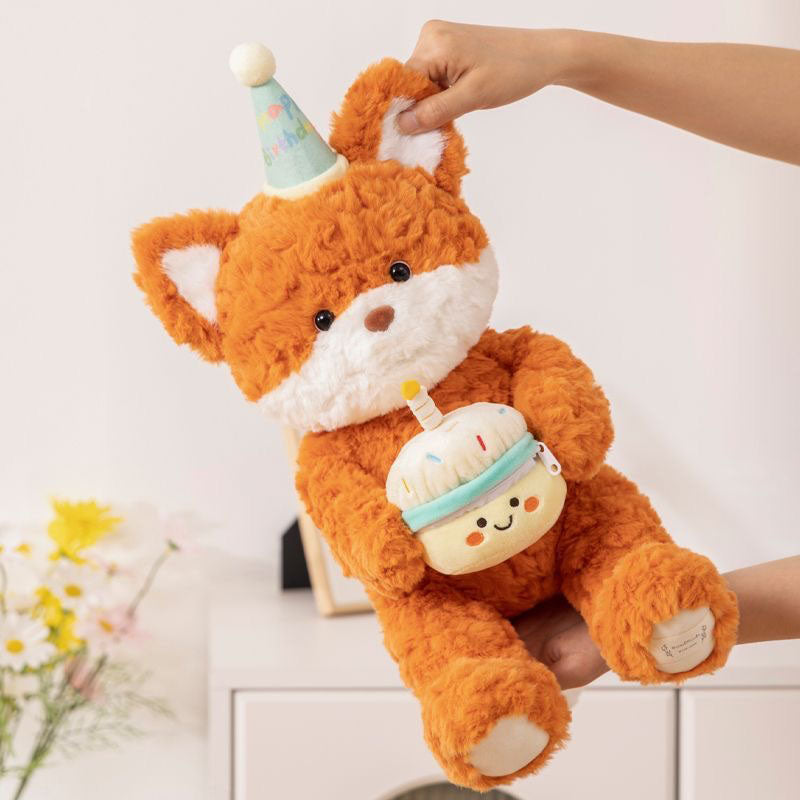 BowLift | Sweet Birthday Bear Fox Plush