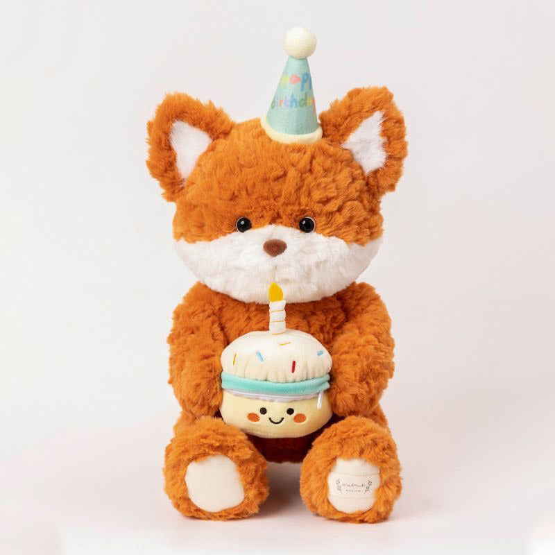 BowLift | Sweet Birthday Bear Fox Plush
