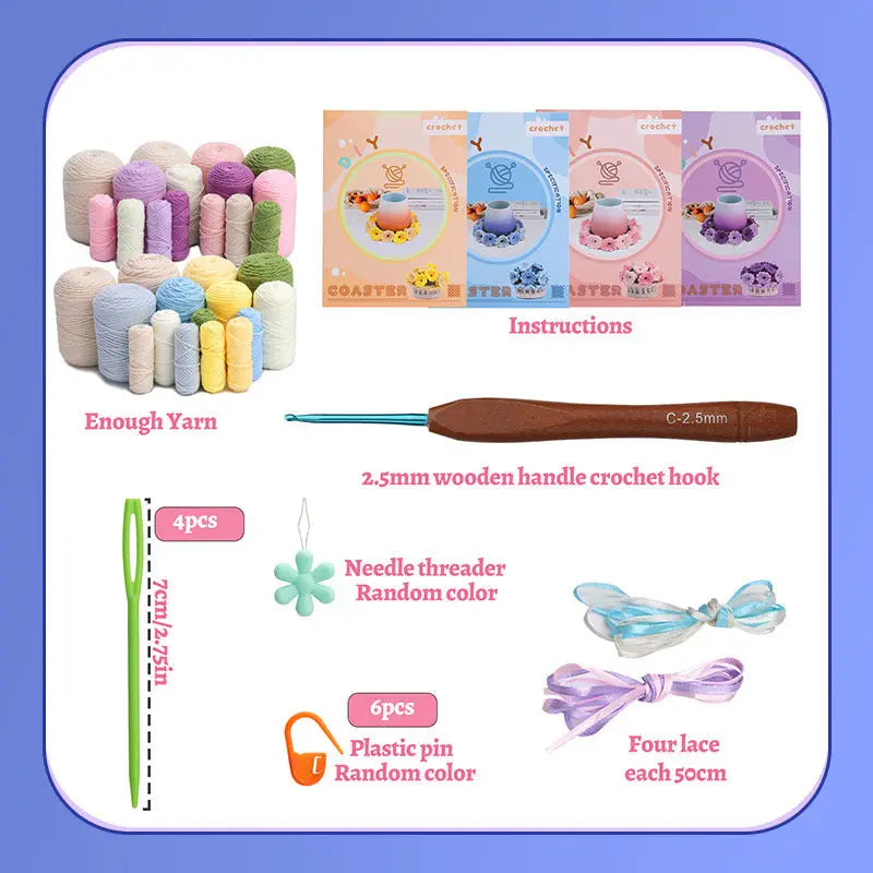 BowLift | DIY Coaster Set – Create Unique Floral Designs Yourself