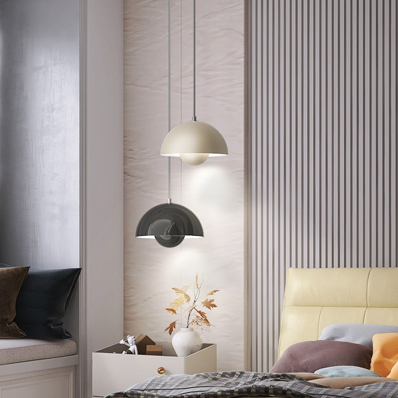 BowLift | AuroraBloom™ – Hanging Flower Pot Lamp for the Bedroom