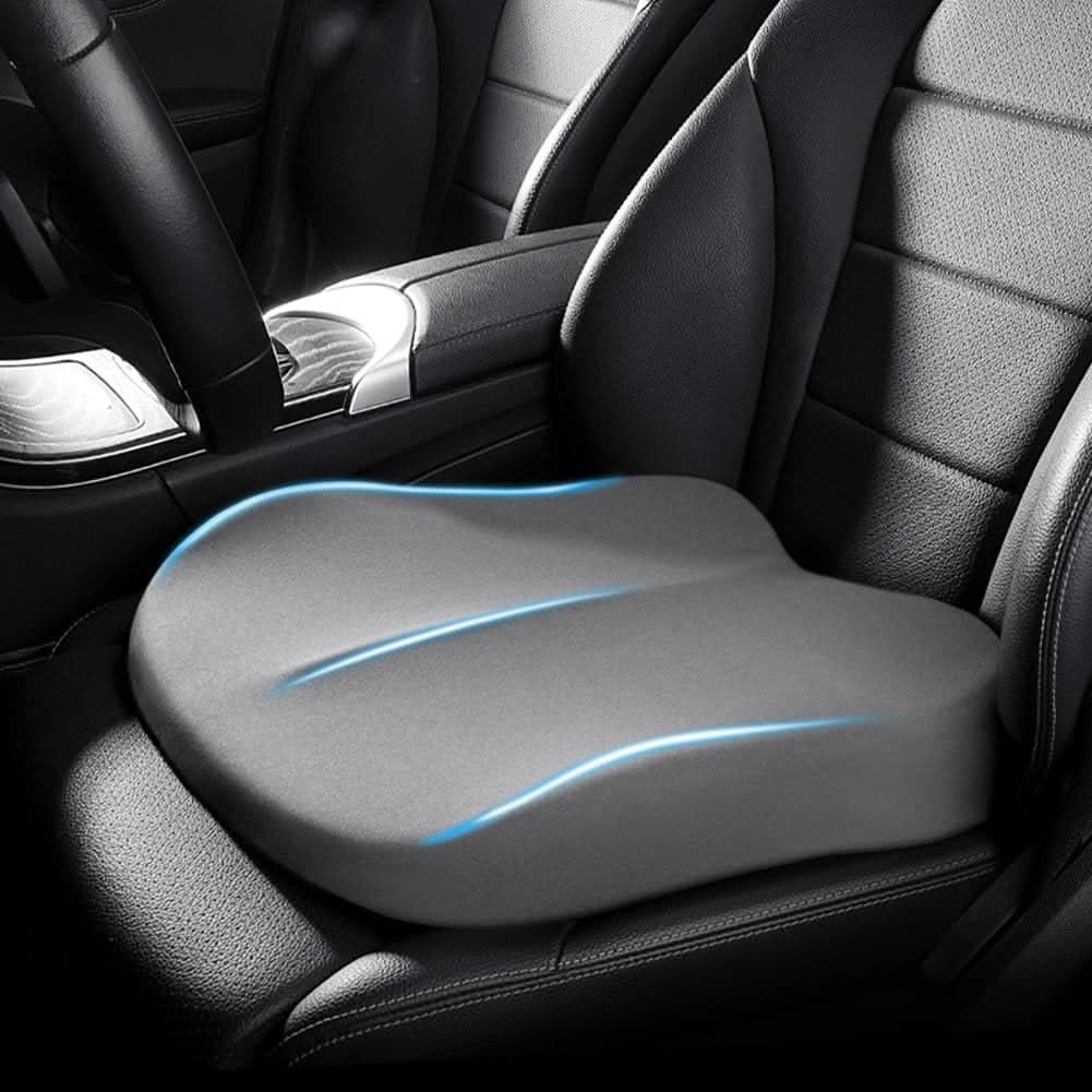 BowLift | Ergonomic Car Seat Cushion for Better Visibility and Comfort