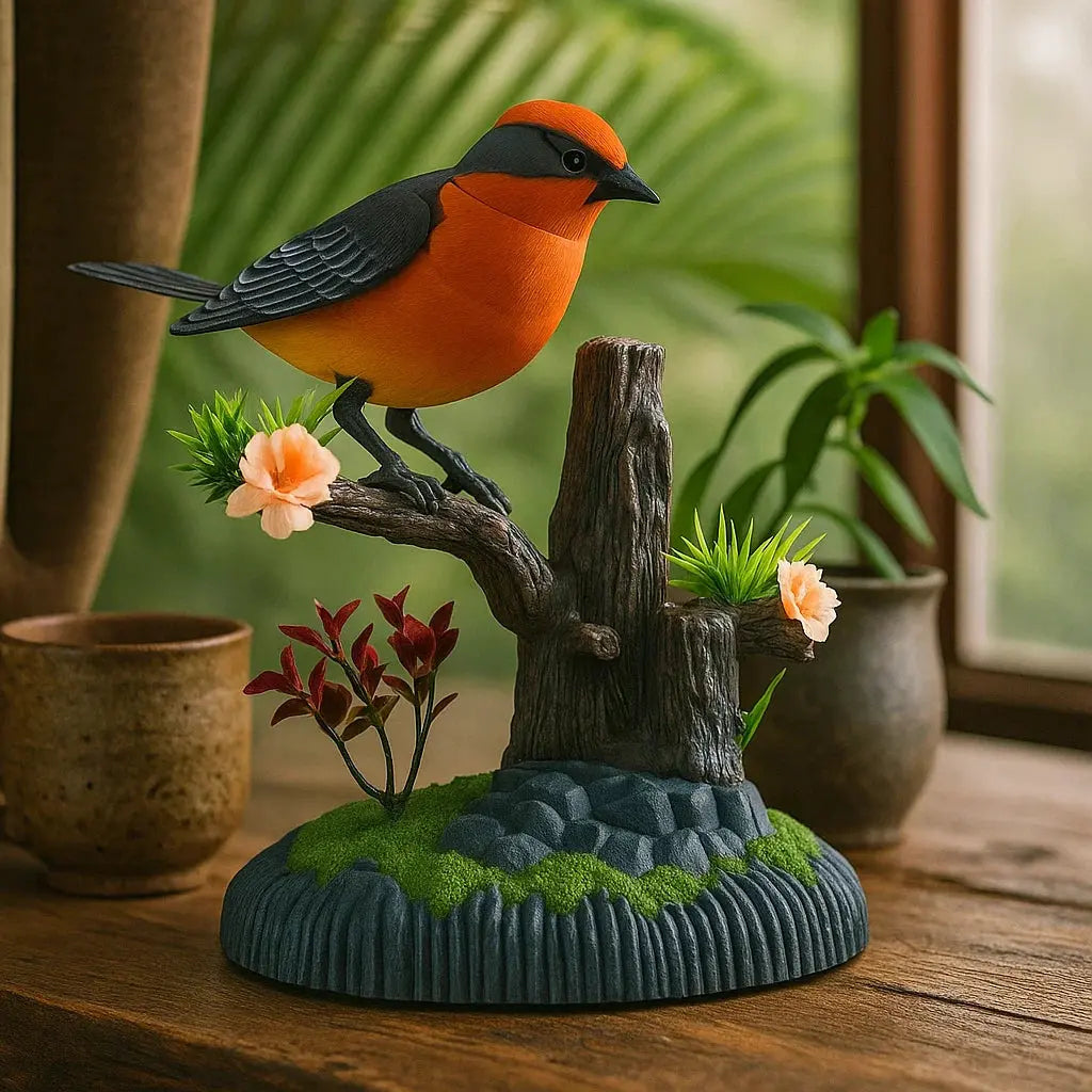 BowLift | Decorative bird with voice activation and natural sound