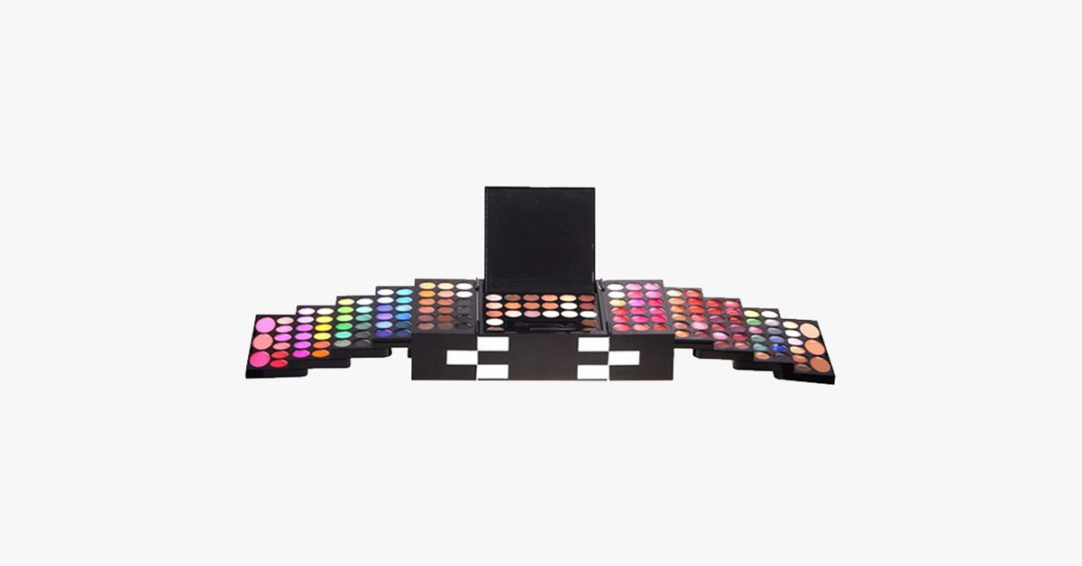 BowLift | Deluxe Eyeshadow Set with 148 Shades - Long-lasting Colors for the Perfect Eye Makeup Finish!