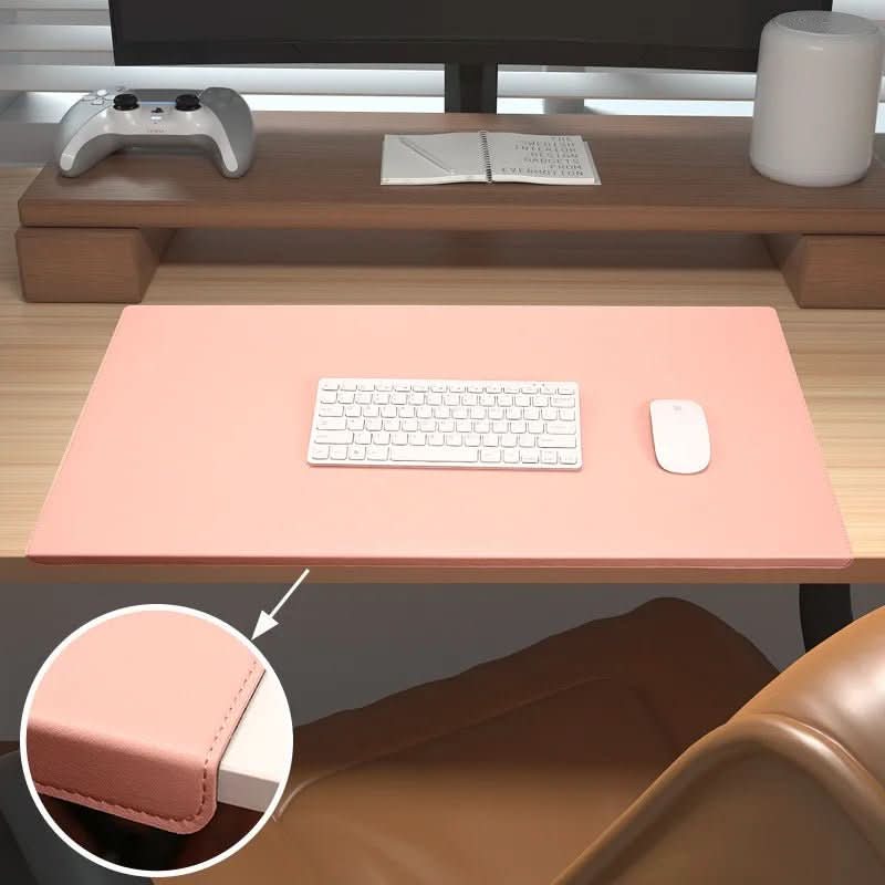 BowLift | Ergonomic PU Leather Desk Pad with Wrist Support