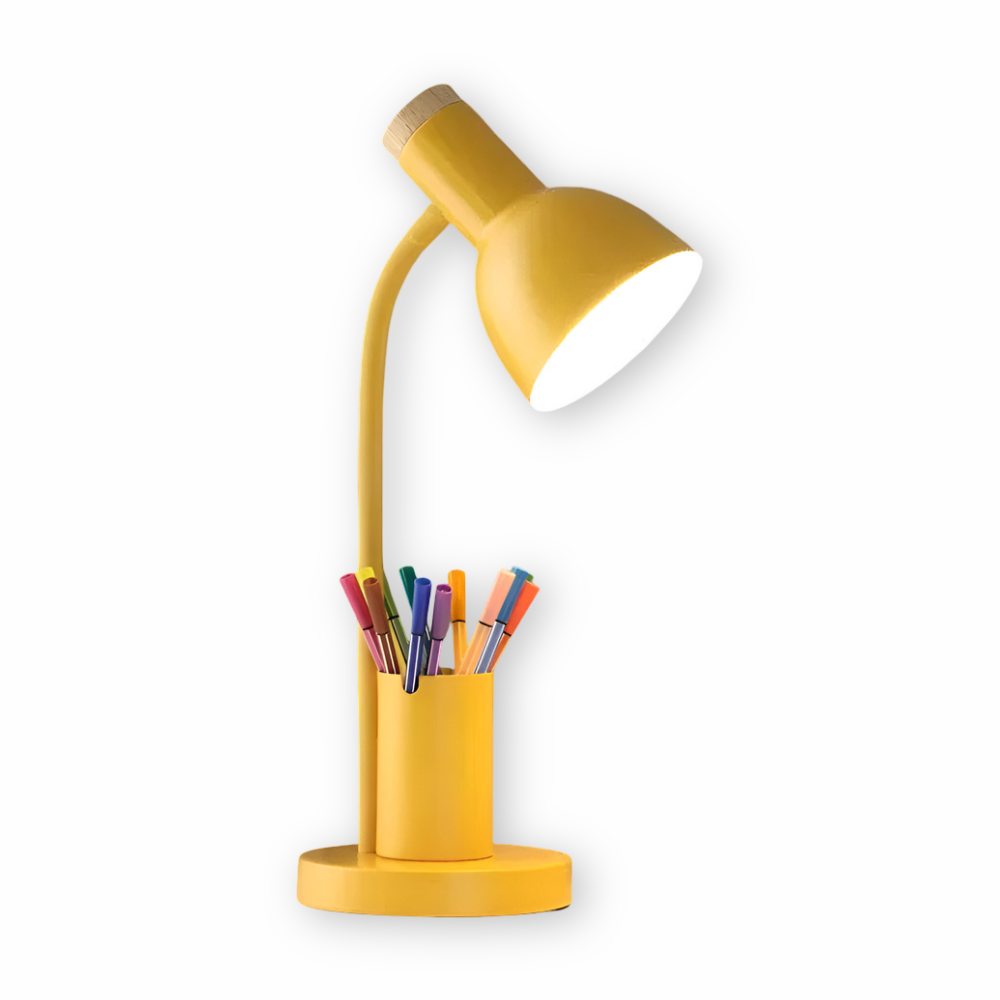 BowLift | Modern LED Table Lamp with Pen Holder