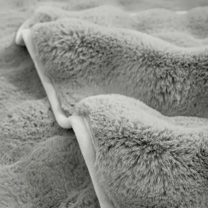 BowLift | Thick Rabbit Plush Sofa Cover