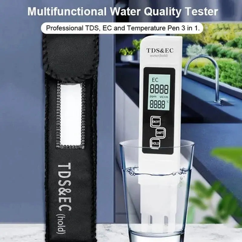 BowLift | Digital 3-in-1 Water Quality Tester
