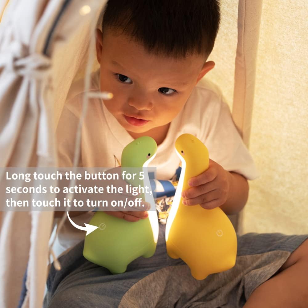 BowLift | DinoSnug – Soft Glow Dinosaur Night Light for Kids