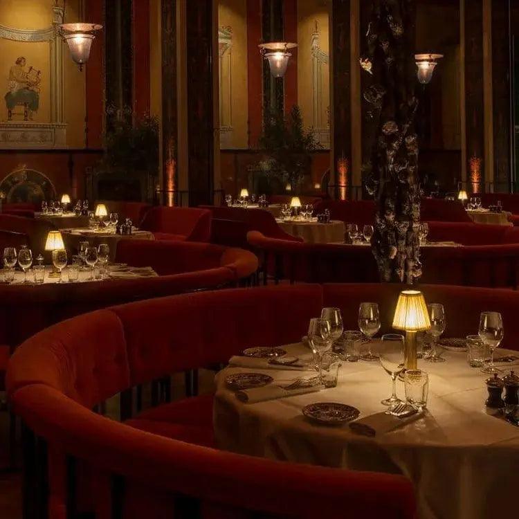 BowLift | ShineBeam - Chic Wireless Table Lamp Design