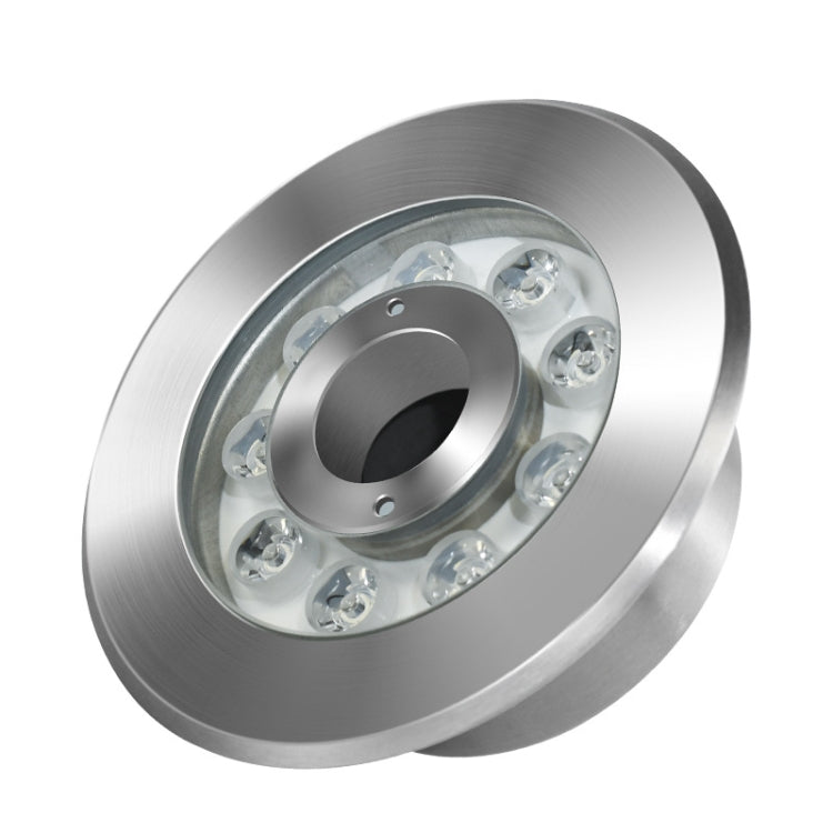 BowLift | 18W Landscape Colored Color Change Ring LED Stainless Steel Underwater Fountain Light (Colorful)