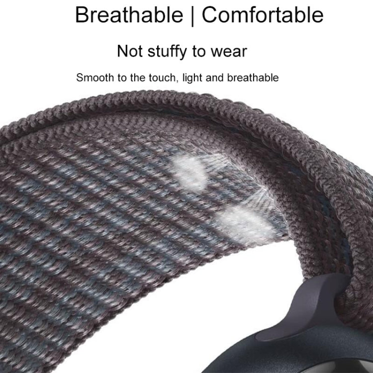 BowLift | For Apple Watch Series 5 40mm Loop Nylon Watch Strap (Starlight Yellow Pink)