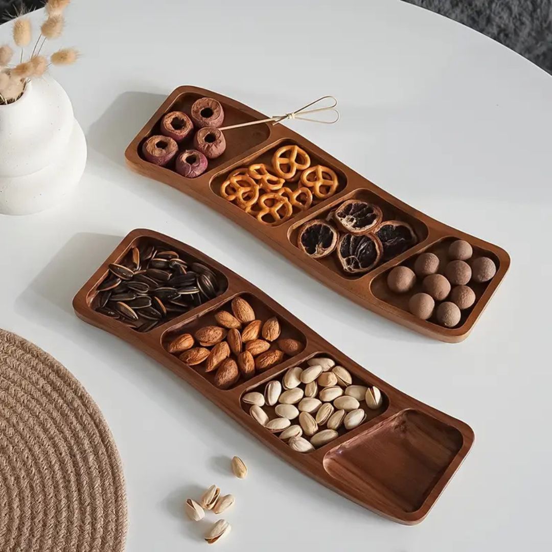 BowLift | Earth Tone Appetizer Serving Tray