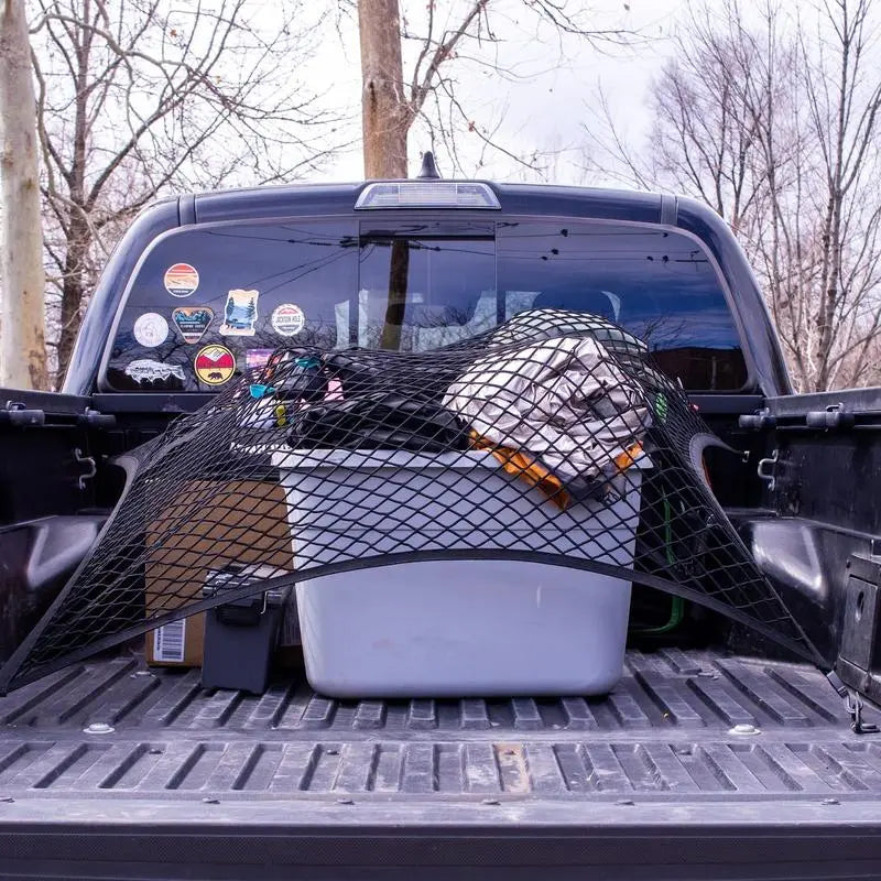 BowLift | Elastic Luggage Net with Sturdy Carabiners