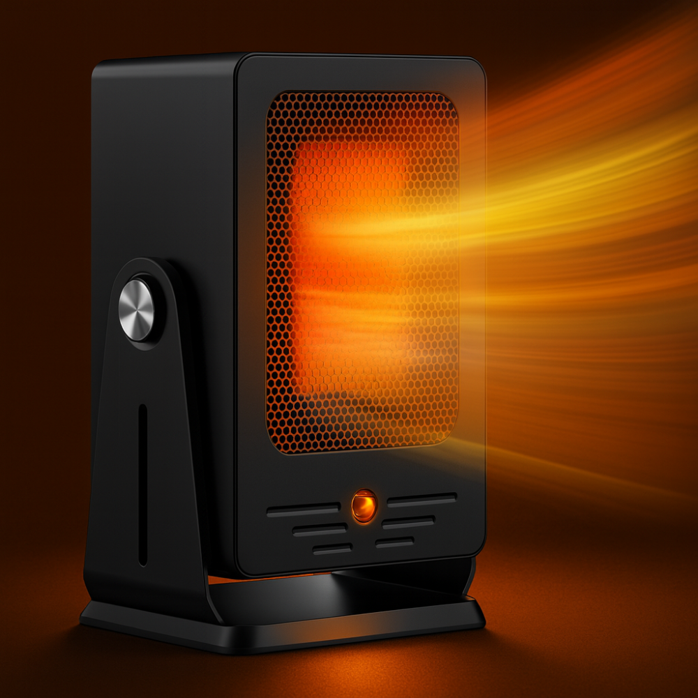 BowLift | Electric Space Heater Ceramic Portable 900W Adjustable Thermostat
