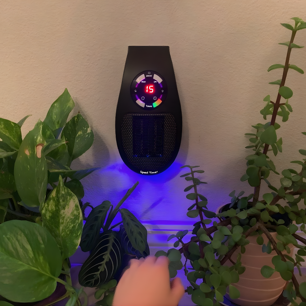 BowLift | Electric Space Heater Portable Ceramic Room Heater Adjustable Temperature