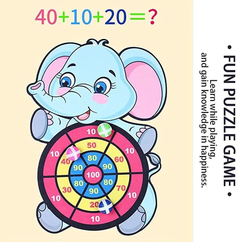 BowLift | Elephant Dart Game for Kids – Promotes Aiming, Counting & Coordination