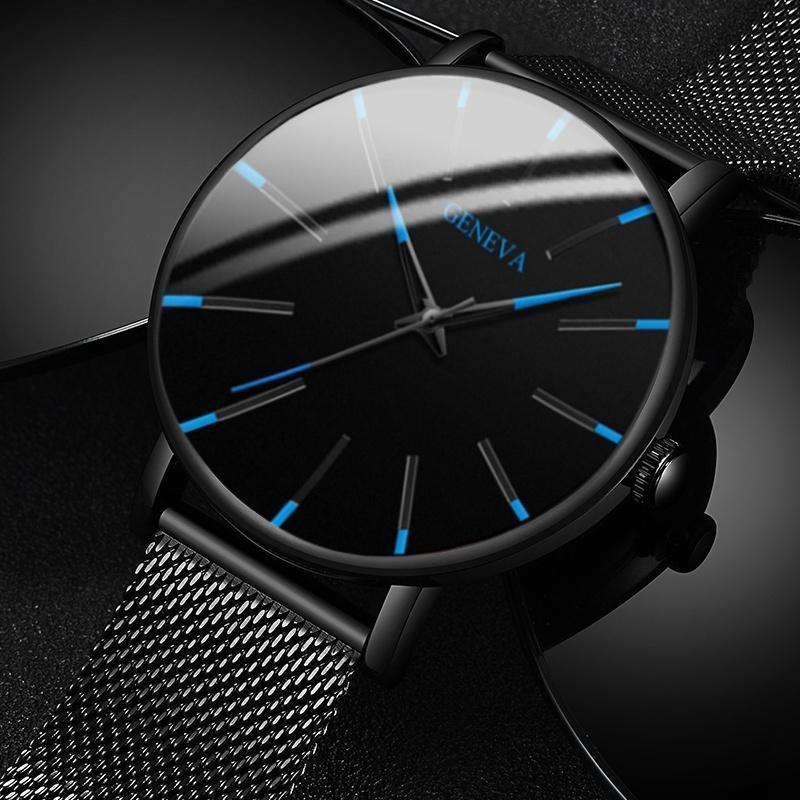 BowLift | Elegant men's quartz watch with minimalist design – Stainless steel