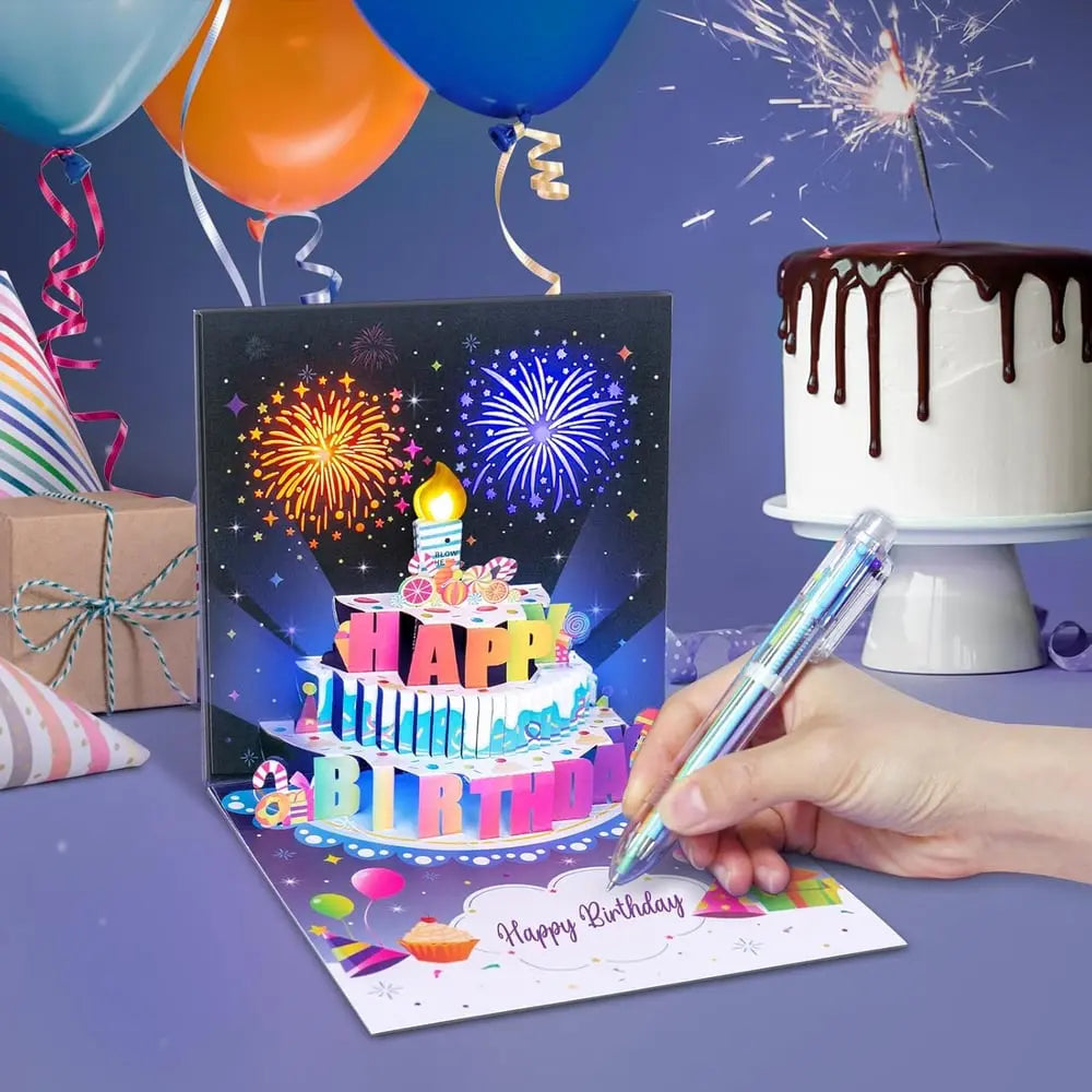BowLift | Elegant Birthday Card with Music and Light Effect