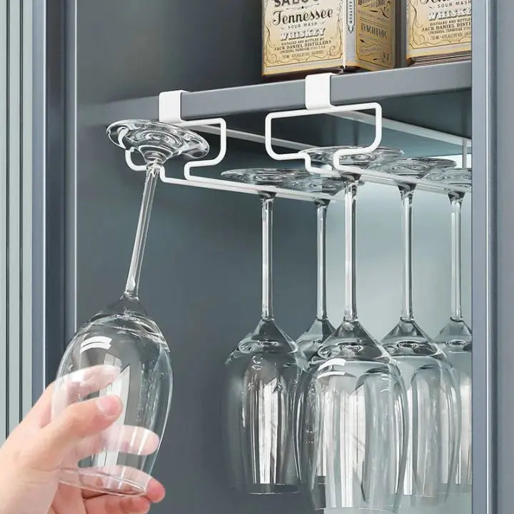 BowLift | Elegant wine glass holder for undercounter installation