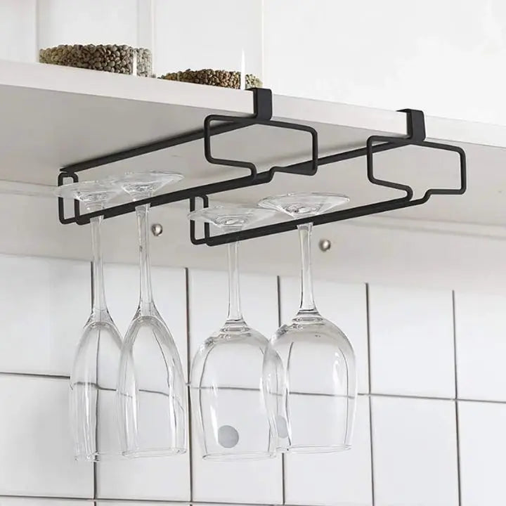 BowLift | Elegant wine glass holder for undercounter installation