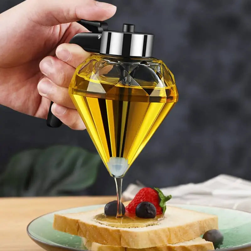 BowLift | Elegant OIL & syrup dispenser made of glass – For clean pouring with style