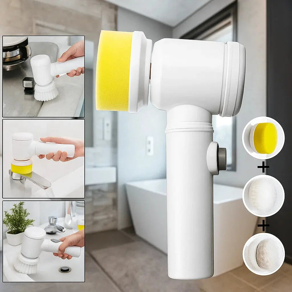 BowLift | Electric Redary brush with 360° brush heads for effortless cleaning