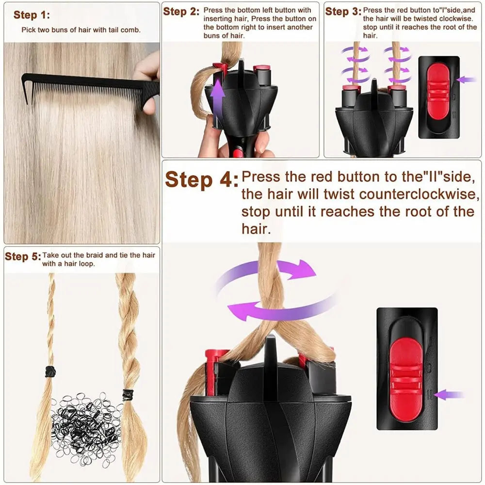 BowLift | Electric Hair Braider – Easy Styling at Home
