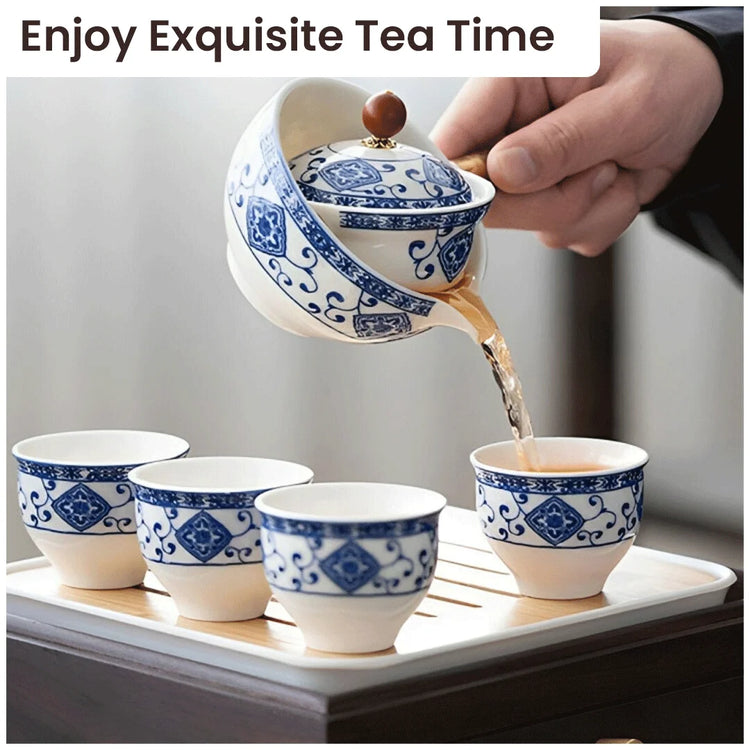 BowLift | Gongfu Tea Set made of porcelain - Timeless elegance, perfect tea