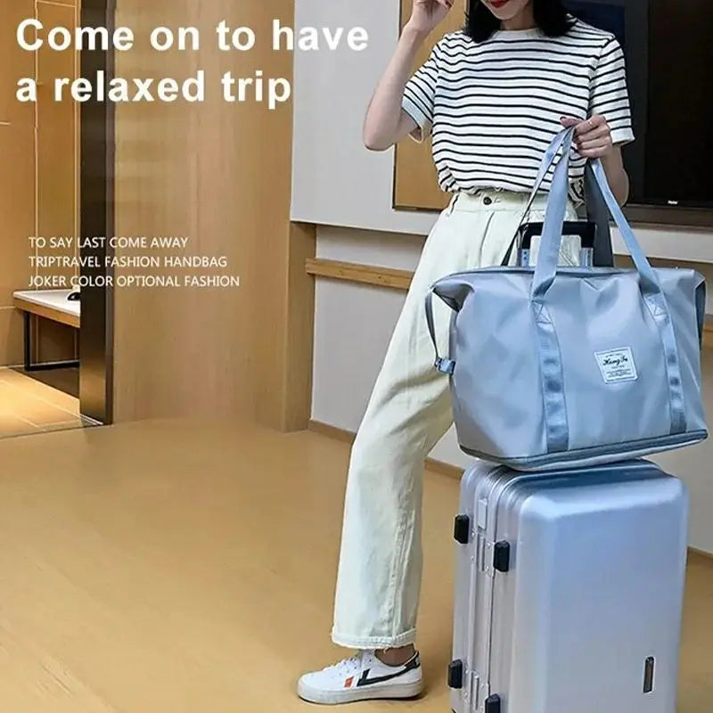 BowLift | Expandable travel bag with wheels – For spontaneous & organized travel