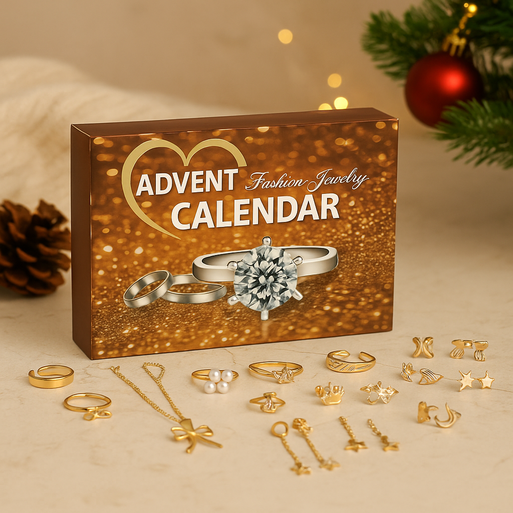 BowLift | Everden Countdown Calendar Set – Festive 24-Day Advent Calendar with Surprises