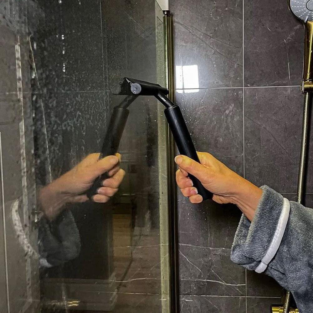 BowLift | Extendable Shower Squeegee – Telescopic Bathroom Cleaner with 120cm Handle