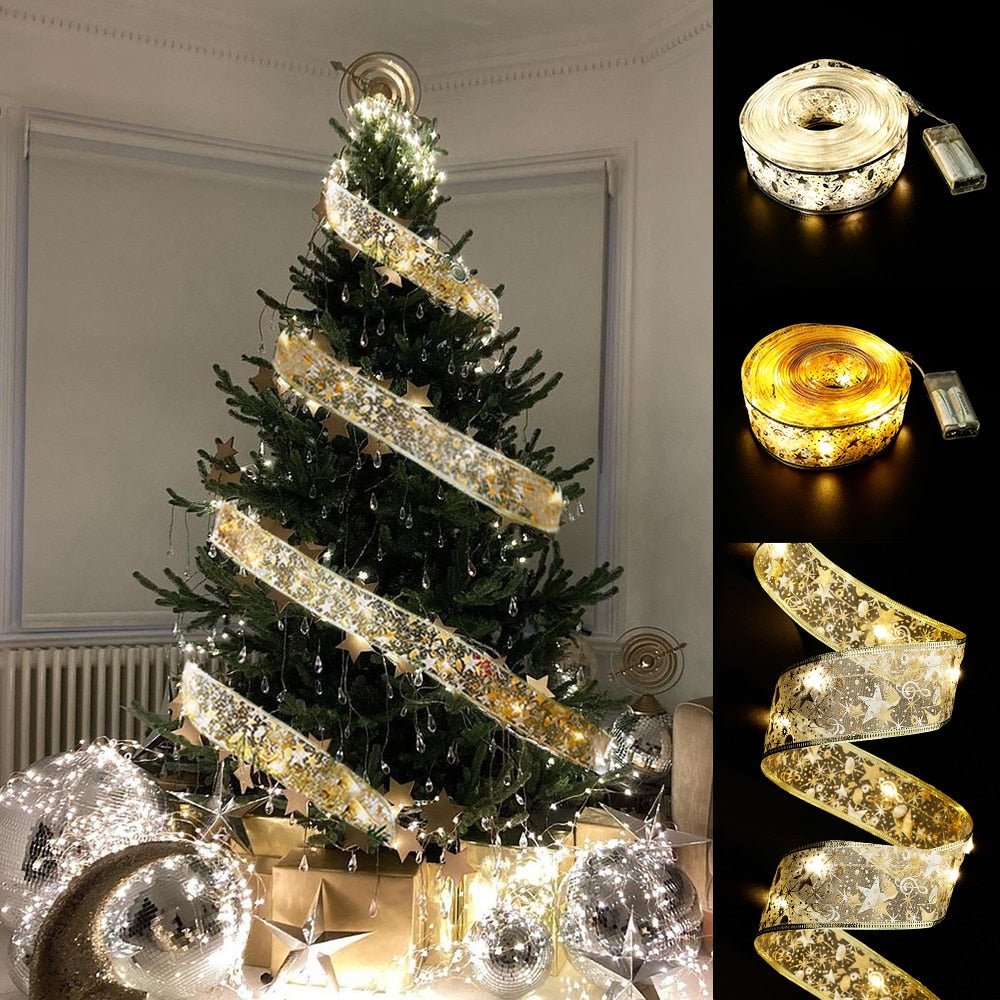 BowLift | Double-layer LED string lights for Christmas trees