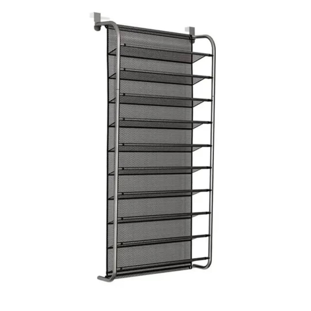 BowLift | 10 Tier Over The Door Shoe Rack Organizer