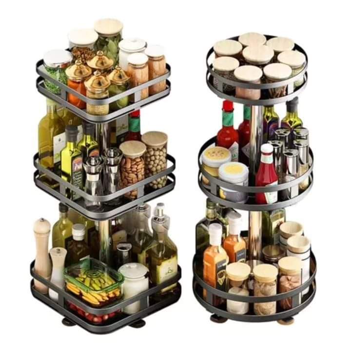 BowLift | 3Tier rotating spice rack