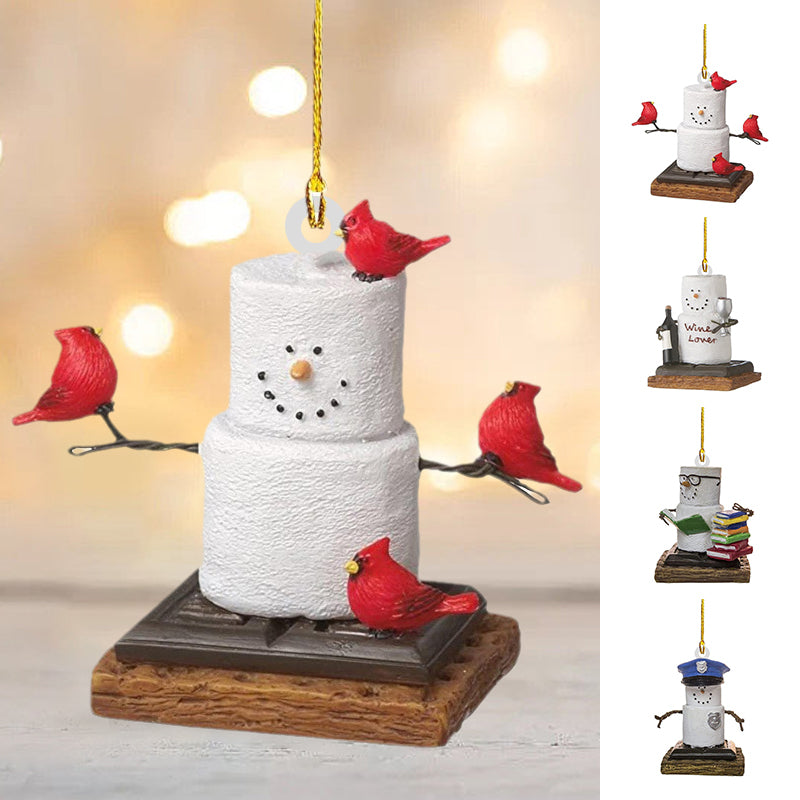 BowLift | Funny Snowman Christmas Tree Pendant