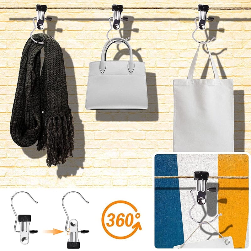 BowLift | Hanging hooks/clips in stainless steel