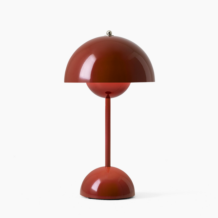 BowLift | Fleur LED Table Lamp - Elegant cordless design, Iconic 60s style, Dimmable light, Modern home decor