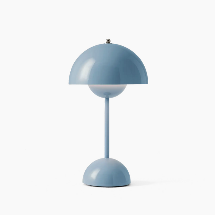 BowLift | Fleur LED Table Lamp - Elegant cordless design, Iconic 60s style, Dimmable light, Modern home decor