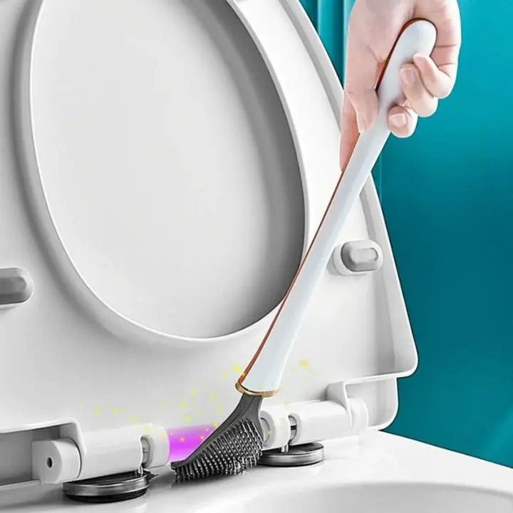 BowLift | Flexible Silicone Toilet Brush – Drip-Free & Wall-Mounted