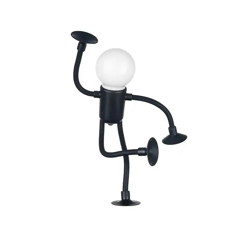 BowLift | LED Night Light with Suction Feet – Flexible & Playful for Bedroom or Living Room
